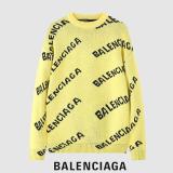 BAC45   Men's and women's full-print double-sided knit jacquard sweater