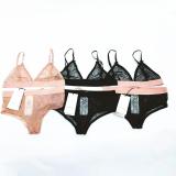 GU668 Women's summer split swimsuit with diamonds