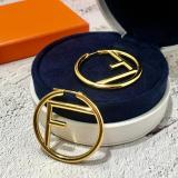FE1  18K white gold plated brass