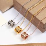 BVN32  Necklace 316L steel plating gold necklace