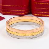 CAB5   Fine stainless steel gold-plated jewelry CA bracelet