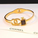 CHB13  Fine stainless steel gold-plated jewelry CH bracelet