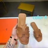 MHS6 35-40  no invoice H leather High quality slippers
