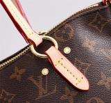 GLP13 Classic Women's Handbag Shoulder Bag Fashion Flower Big Size 35X24X14CM