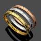 VAB25 Fashionable high quality four leaf flower bracelet gold plated