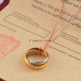 CAN20  Necklace 316L steel plating gold Jewelry