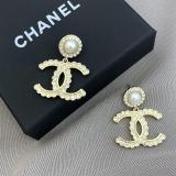 CHE126  Women's  fashion crystal CC earrings