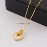 BVN9 Necklace 316L steel plating gold Jewelry