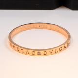 BVB4  Exquisite stainless steel gold-plated jewelry BV bracelet
