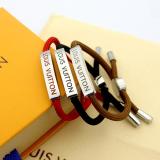 LVB91 Fashionable red rope stainless steel lock Bracelet