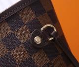 GLP8   32x29x17cm Neverfull Bag high quality L*V   bag for lady gift Canvas leather