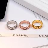 CHR18 Titanium steel diamond diamond check couple ring