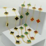 VAN4 Necklace 316L steel plating gold Jewelry