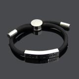 LVB91 Fashionable red rope stainless steel lock Bracelet