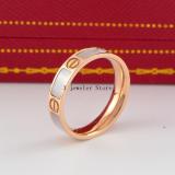 CAR22   Stainless Steel Gold Plated Jewelry CA Ring