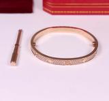 CAB40 full stone Bracelet woman and man bangle jewelry