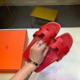 MHS6 35-40  no invoice H leather High quality slippers
