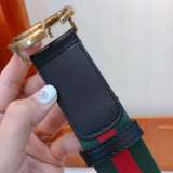 gcbl15 leather belt wide 3.8cm total length 95-125cm with packing