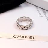 CHR18 Titanium steel diamond diamond check couple ring