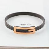 GB1  Exquisite stainless steel gold-plated jewelry GU bracelet