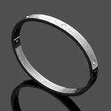 S315   Stainless steel diamond bracelet