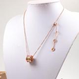 BVN32  Necklace 316L steel plating gold necklace