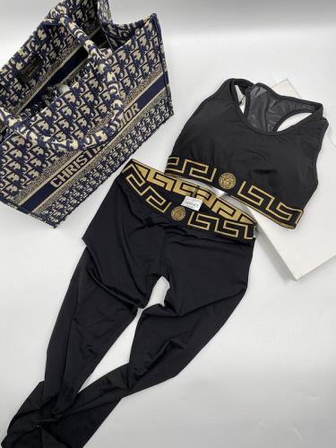 VSC901    Summer yoga clothes suit women