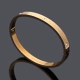 S315   Stainless steel diamond bracelet