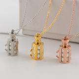 CHN19  Necklace 316L steel plating gold Jewelry