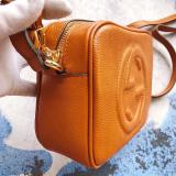 GGP76  leather Ladies black camera bag  21*15*7cm