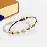 LVB99 316L steell gold plated bracelet  charm bracelet