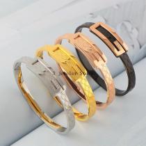 GB1  Exquisite stainless steel gold-plated jewelry GU bracelet