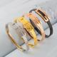 GB1  Exquisite stainless steel gold-plated jewelry GU bracelet