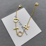 DIB38  Letter bracelet, delicate and delicate
