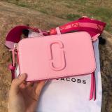 MJP15 real leather  top quality MJ bag Mirror quality lady pink no box