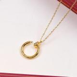 CAN7 Necklace 316L steel plating gold Jewelry
