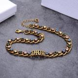 DIN3  Necklace plating gold Jewelry bracelet with diamonds