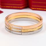 CAB5   Fine stainless steel gold-plated jewelry CA bracelet