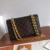 GLVP106  hight quality leather L*V bag for women  26×17×9cm