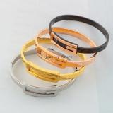 GB1  Exquisite stainless steel gold-plated jewelry GU bracelet