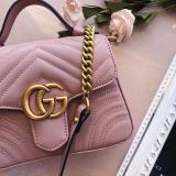 GGP53 Size 21-15.5-8cm and 26.5-20-9cm leather G bag