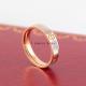 CAR22   Stainless Steel Gold Plated Jewelry CA Ring