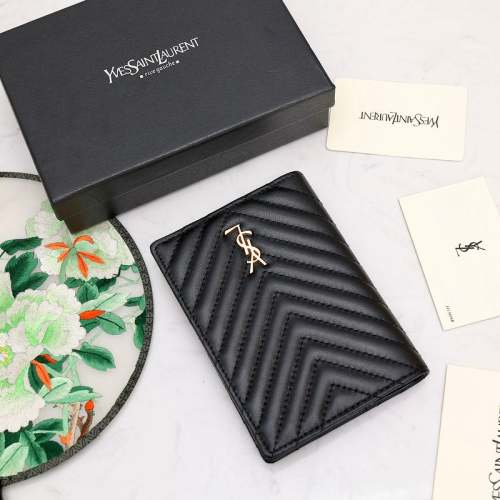 LYP34 High quality leather 10X14CM wallet with box