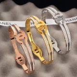 CHB5  Fine stainless steel gold-plated jewelry CH bracelet