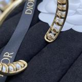 DB108   Pearl and Crystal Diamonds Medieval Letter Bracelet
