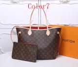 GLP8   32x29x17cm Neverfull Bag high quality L*V   bag for lady gift Canvas leather