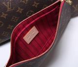GLP8   32x29x17cm Neverfull Bag high quality L*V   bag for lady gift Canvas leather