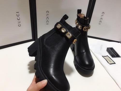 BGS8 Women Boot 35-42 heel 6cm shoes with box