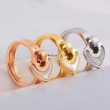 BVR5  Exquisite stainless steel jewelry BV ring