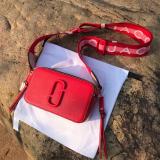 MJP18  real leather top quality MJ bag Mirror quality lady red no box